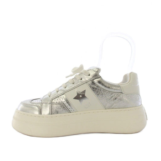 Dior Star Platform Sneakers Silver Colored