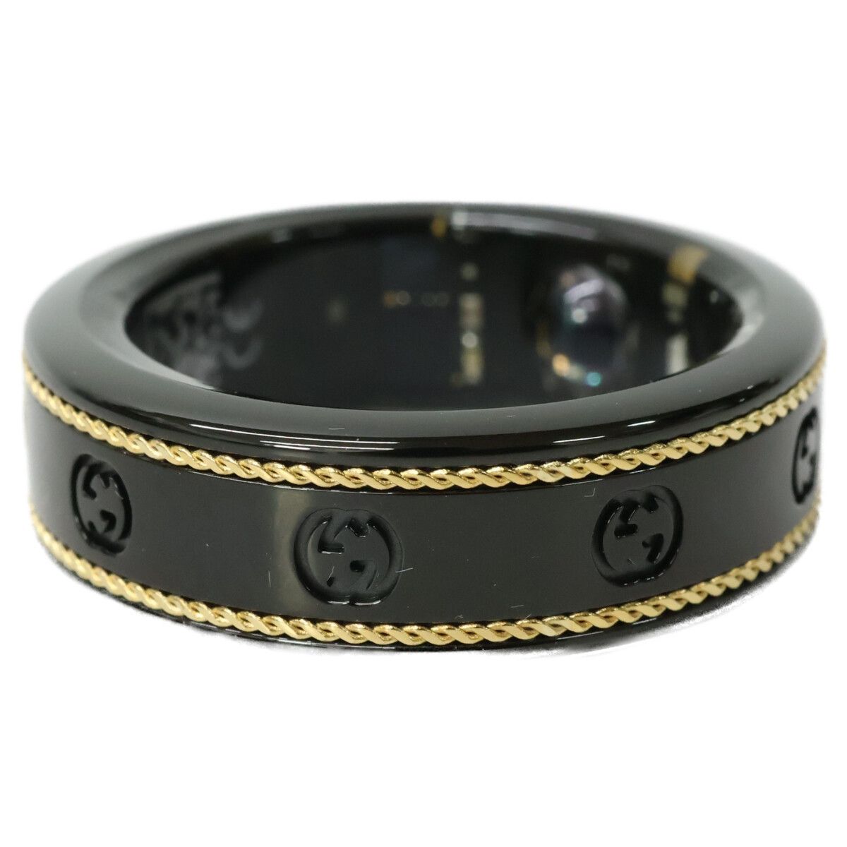 Gucci x Oura Ring Interlocking G Smart Ring US 10 — view 2