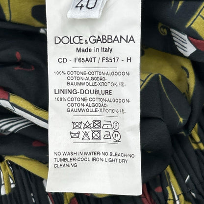 Dolce & Gabbana Black Jazz Collection Skirt 40 — view 4