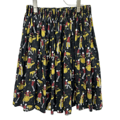 Dolce & Gabbana Black Jazz Collection Skirt 40