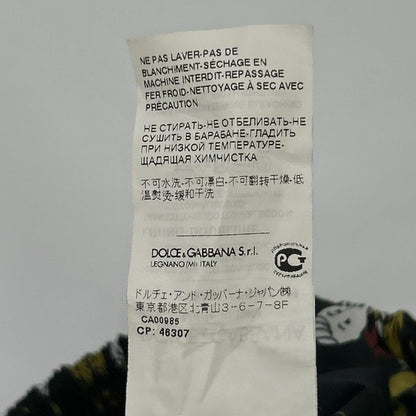 Dolce & Gabbana Black Jazz Collection Skirt 40 — view 5