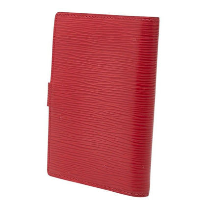 Louis Vuitton Epi Agenda PM Cover Planner Castilian Red Leather Ring — view 2