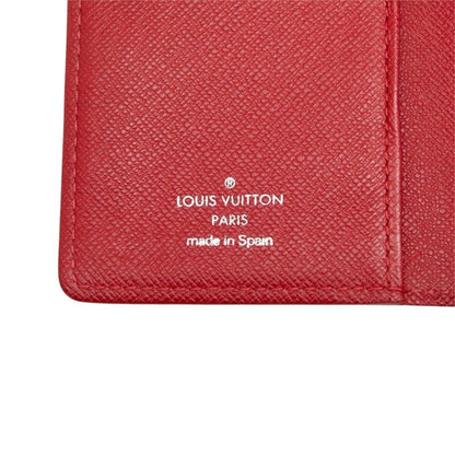 Louis Vuitton Epi Agenda PM Cover Planner Castilian Red Leather Ring — view 6