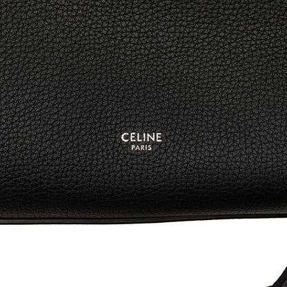 Celine 2-Way Shoulder Bag Black Leather — view 5