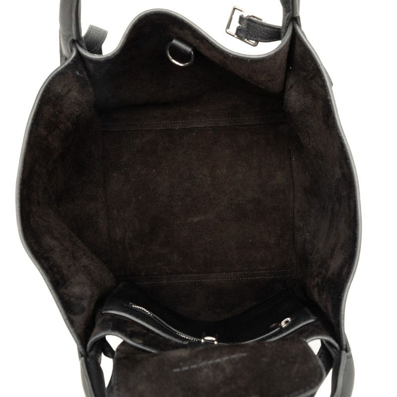 Celine 2-Way Shoulder Bag Black Leather — view 4