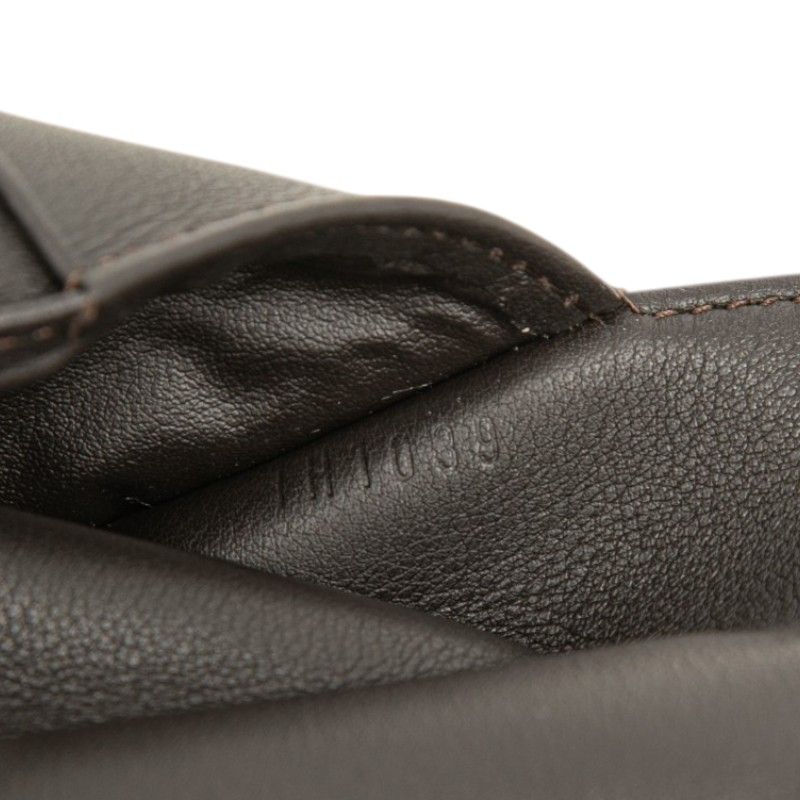 Louis Vuitton Monogram Mahina Portefeuille Amelia Trifold Wallet Chocolat Dark — view 7