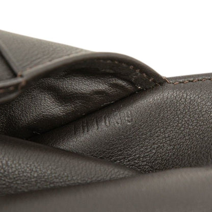 Louis Vuitton Monogram Mahina Portefeuille Amelia Trifold Wallet Chocolat Dark — view 7
