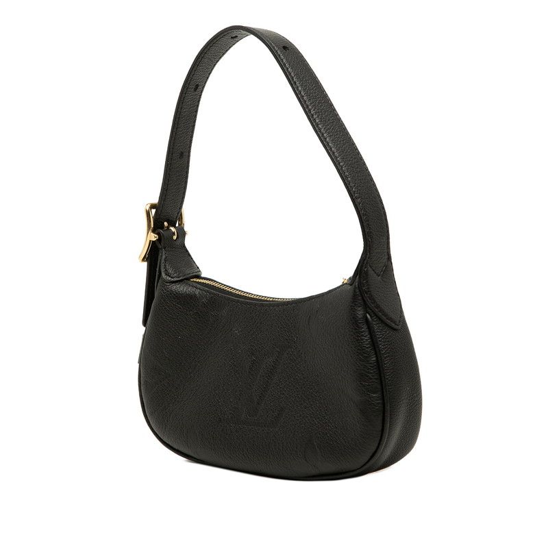 Louis Vuitton Monogram Empreinte Mini Moon Handbag Bag Noir Black Leather — view 2