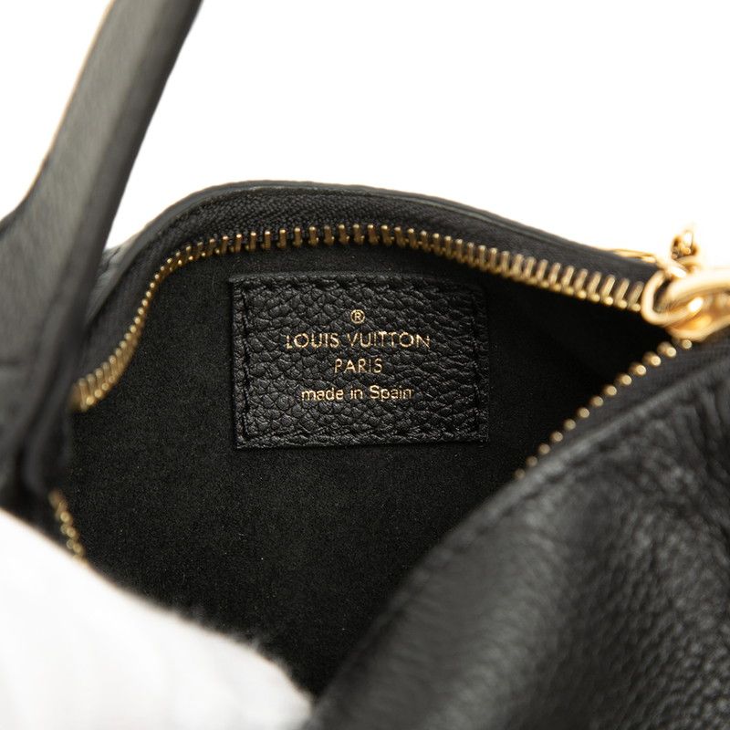 Louis Vuitton Monogram Empreinte Mini Moon Handbag Bag Noir Black Leather — view 5