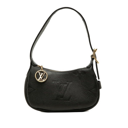 Louis Vuitton Monogram Empreinte Mini Moon Handbag Bag Noir Black Leather
