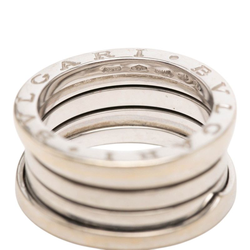 Bvlgari B.zero1 Band Ring 56 Silver 18k White Gold — view 6