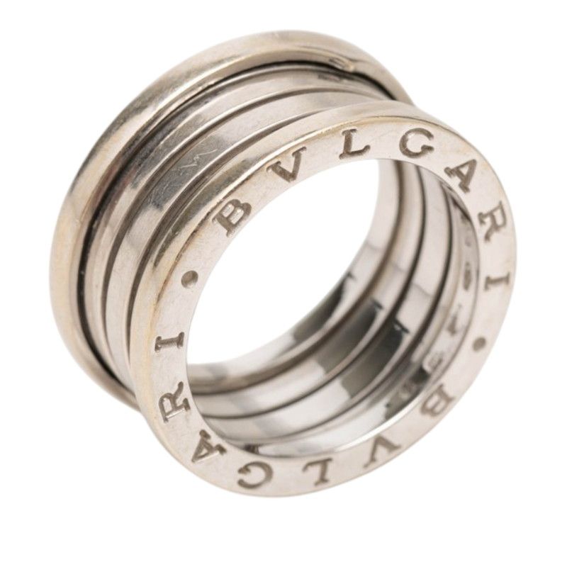 Bvlgari B.zero1 Band Ring 56 Silver 18k White Gold
