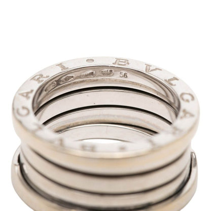 Bvlgari B.zero1 Band Ring 56 Silver 18k White Gold — view 5