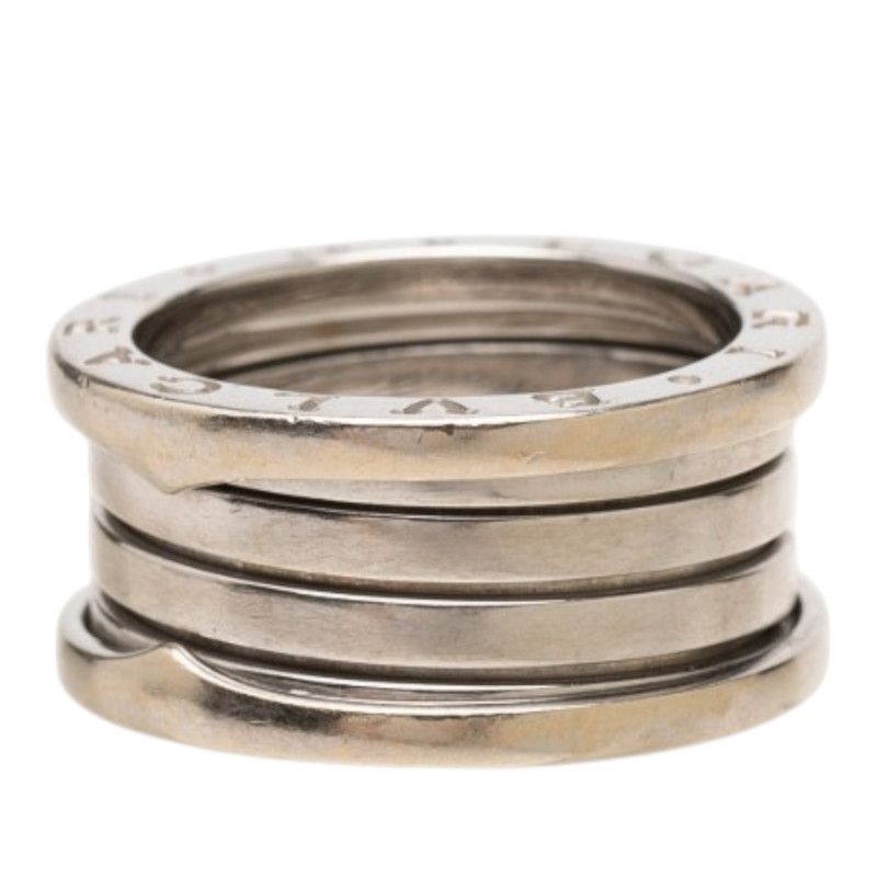 Bvlgari B.zero1 Band Ring 56 Silver 18k White Gold — view 3