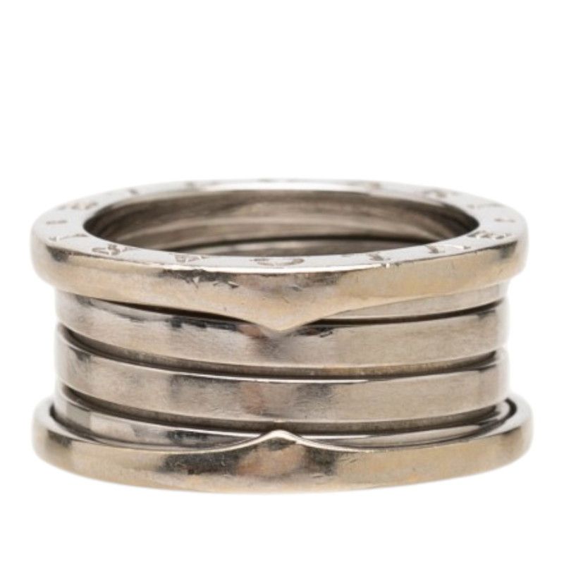 Bvlgari B.zero1 Band Ring 56 Silver 18k White Gold — view 2