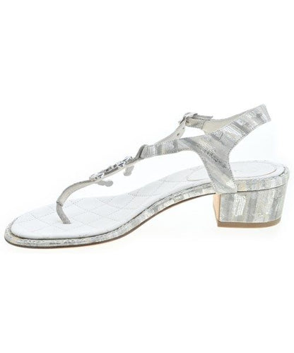 Chanel Sandals Gray — view 4
