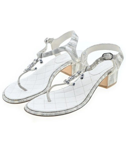 Chanel Sandals Gray