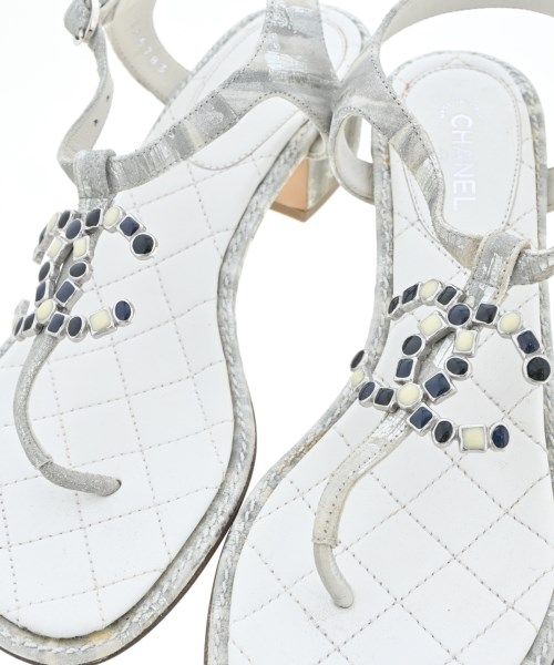 Chanel Sandals Gray — view 5