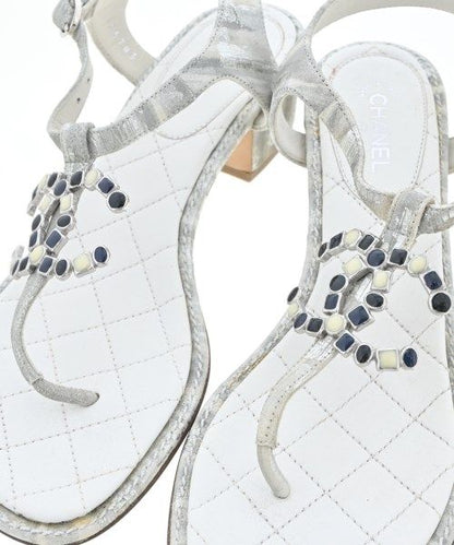 Chanel Sandals Gray — view 5