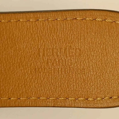 Hermes Etriviere Belt Leather Stirrup Buckle Dark Brown — view 7
