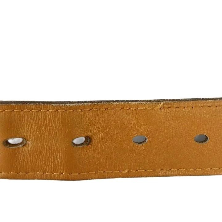 Hermes Etriviere Belt Leather Stirrup Buckle Dark Brown — view 8