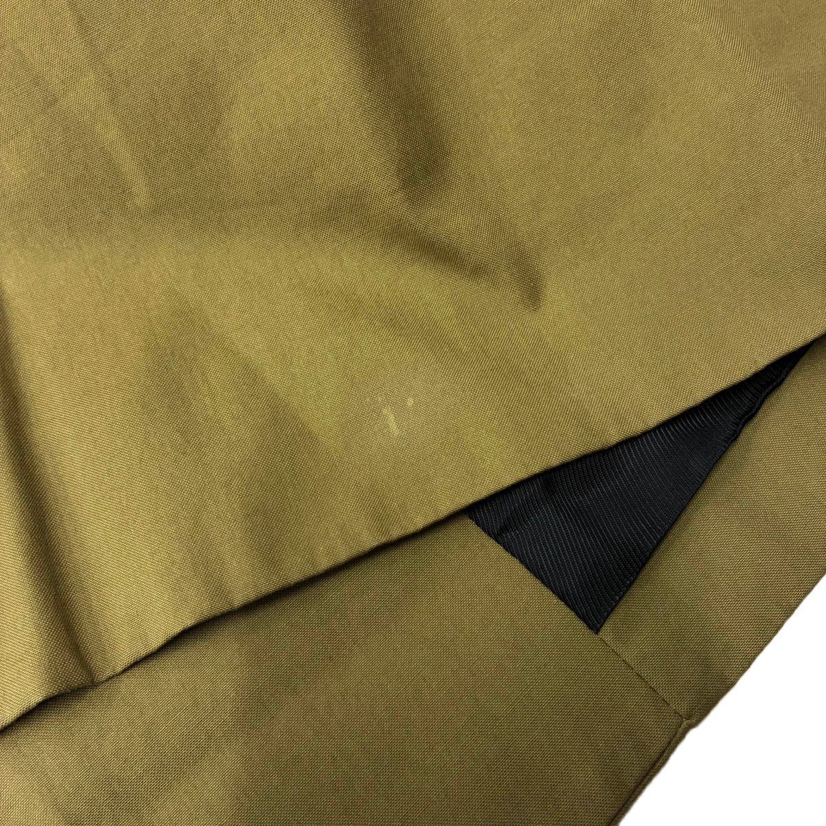 Celine by Phoebe Philo Leather Belt Wrap Skirt 2 Khaki 36 — view 5