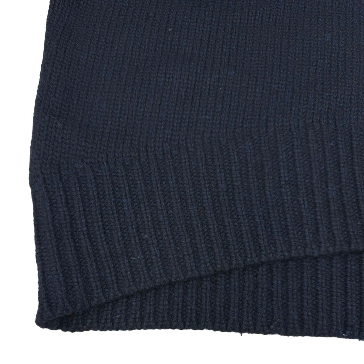 Celine by Phoebe Philo Cashmere Chunky Knit Sweater 2 Navy XS — view 7