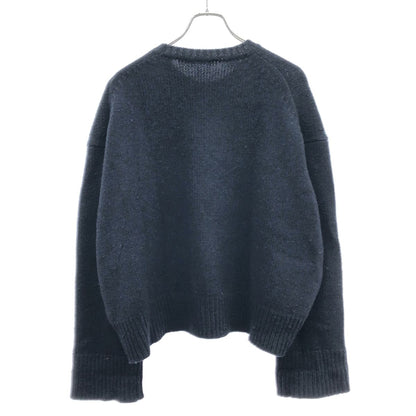 Celine by Phoebe Philo Cashmere Chunky Knit Sweater 2 Navy XS — view 2