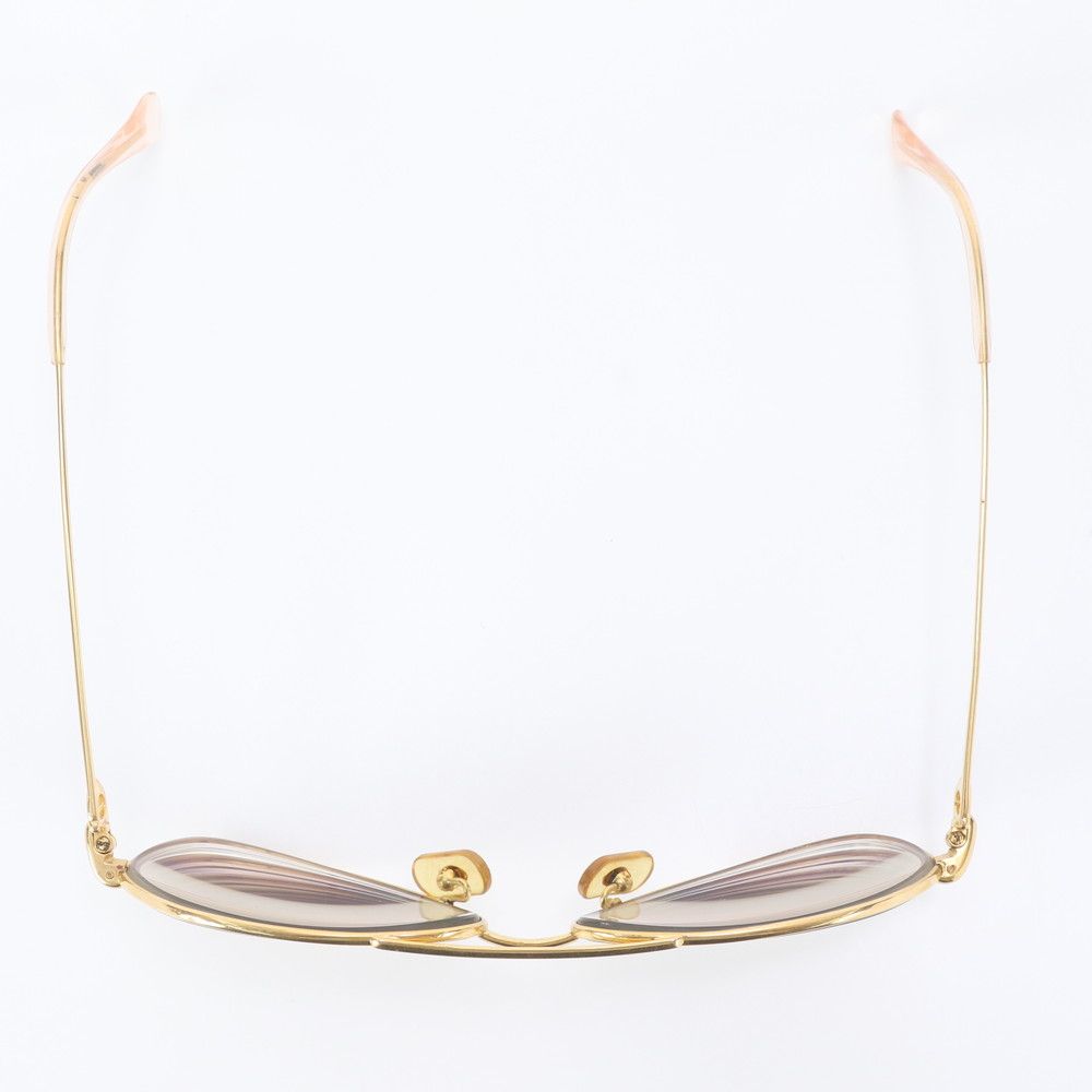 Cartier Trinity Double Bridge Sunglasses Eyewear Gold — view 6