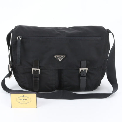 Prada Tessuto Nylon Shoulder Bag Crossbody Messenger