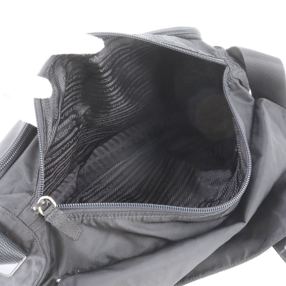Prada Tessuto Nylon Shoulder Bag Crossbody Messenger — view 7