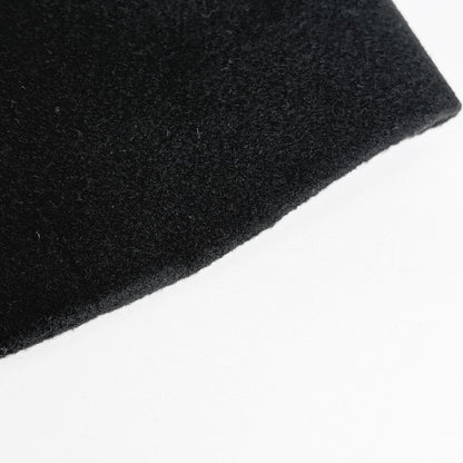 Chanel CC Logo Button Long Coat Double 01A Cashmere Black — view 4