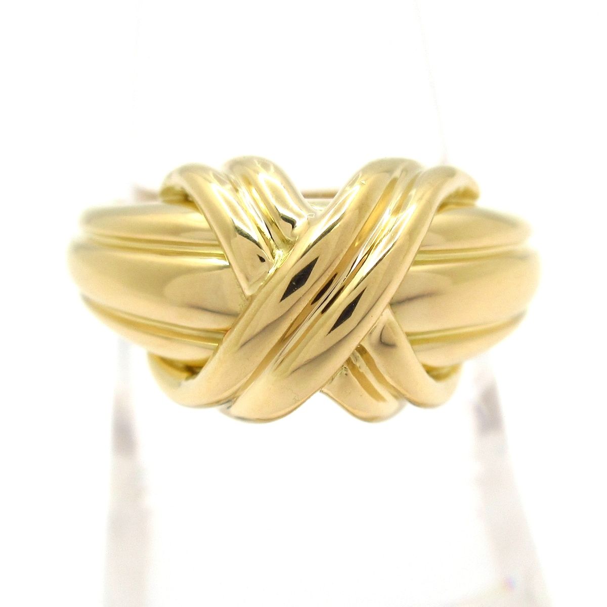 Tiffany & Co Ring Signature 18k Yellow Gold