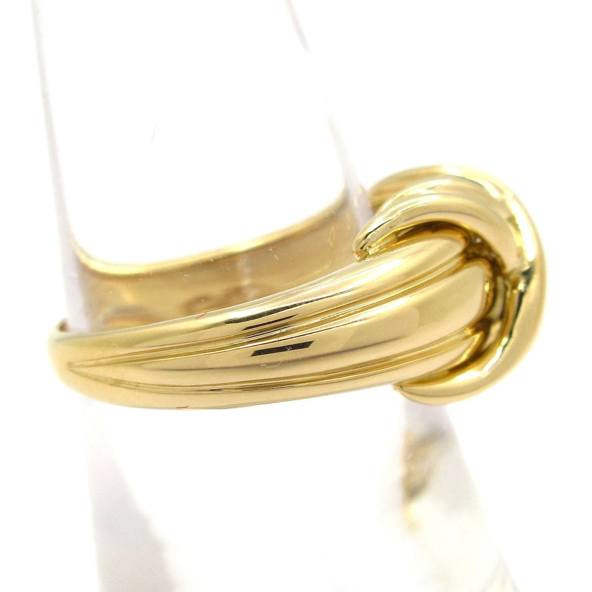 Tiffany & Co Ring Signature 18k Yellow Gold — view 2