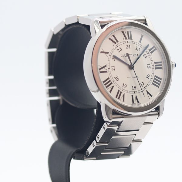 Cartier Ronde Solo Automatic Silver Dial Watch — view 2