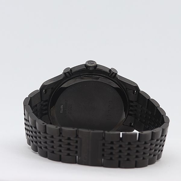Gucci 126.2 Date Chronograph Black Dial Watch — view 4