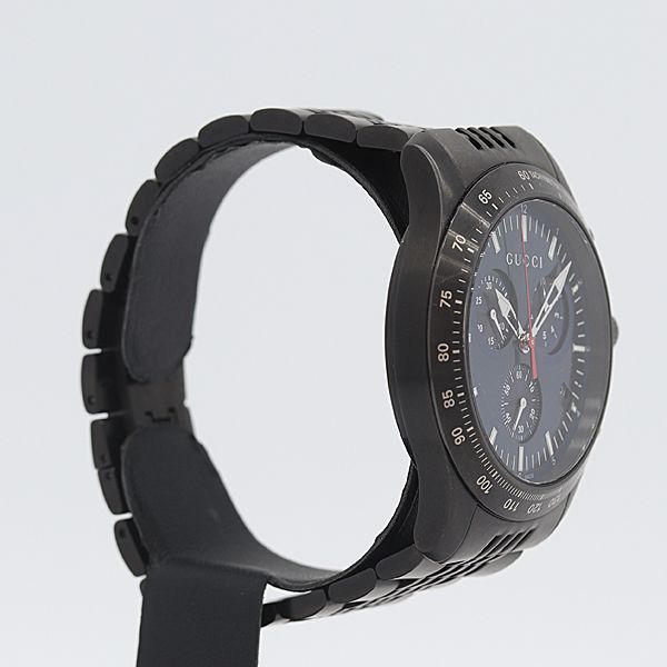 Gucci 126.2 Date Chronograph Black Dial Watch — view 2