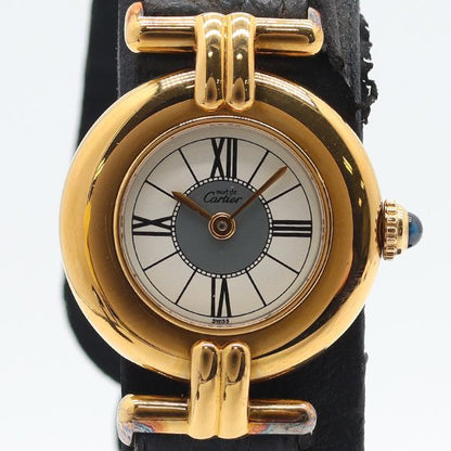 Cartier Must Colisee Gray White Dial Watch