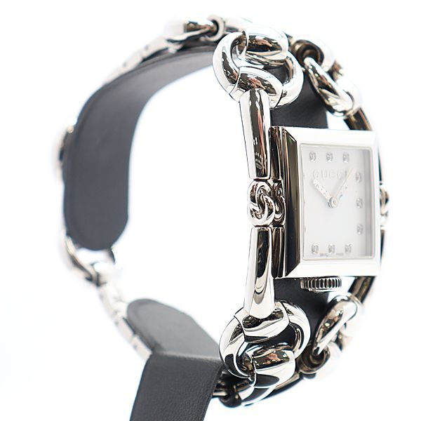 Gucci Signoria 116.3 White Shell Dial Watch — view 2