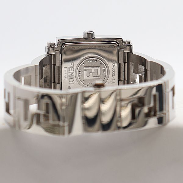 Fendi Quadro Silver Dial Watch — view 4