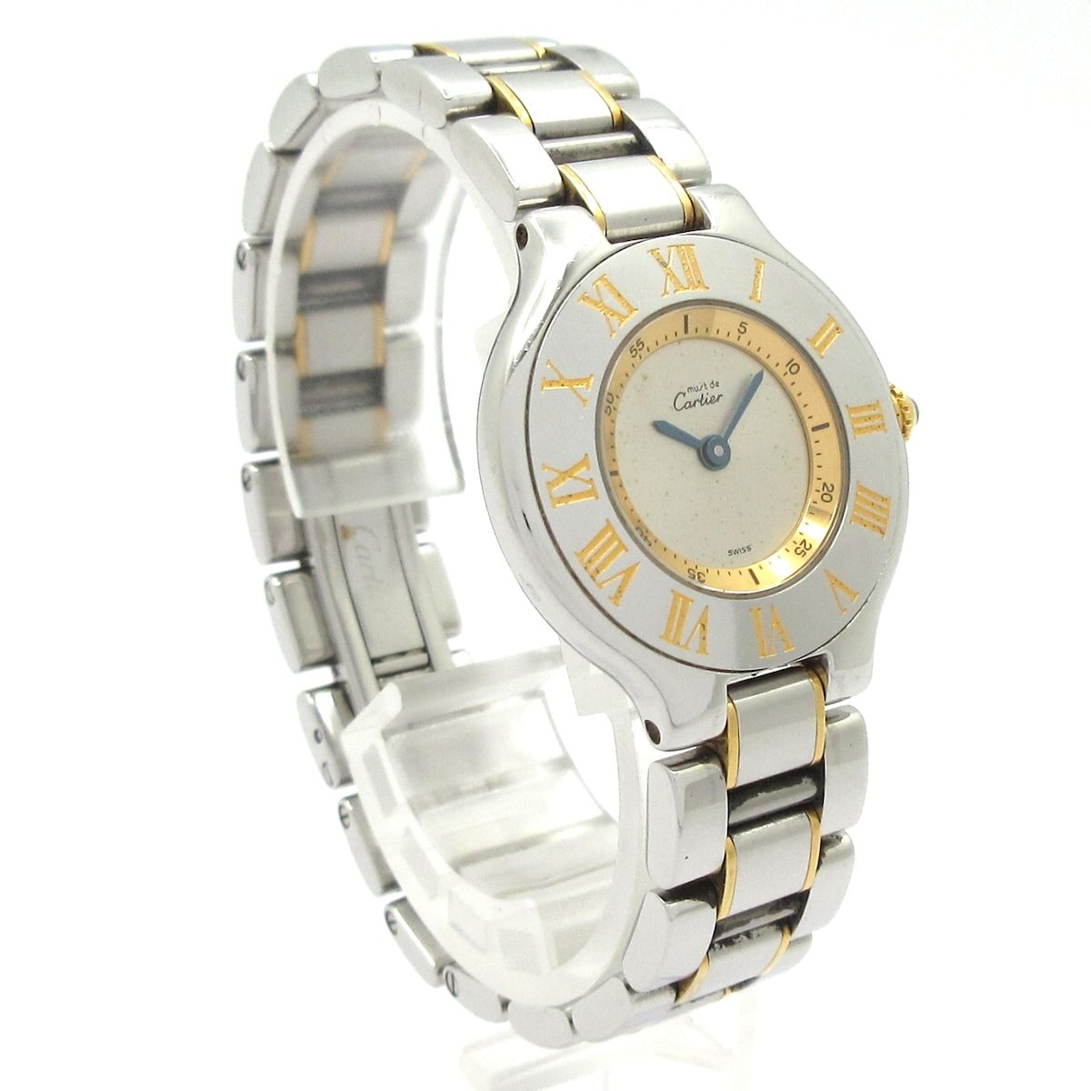 Cartier Watch Must 21 SM SS Silver — view 3