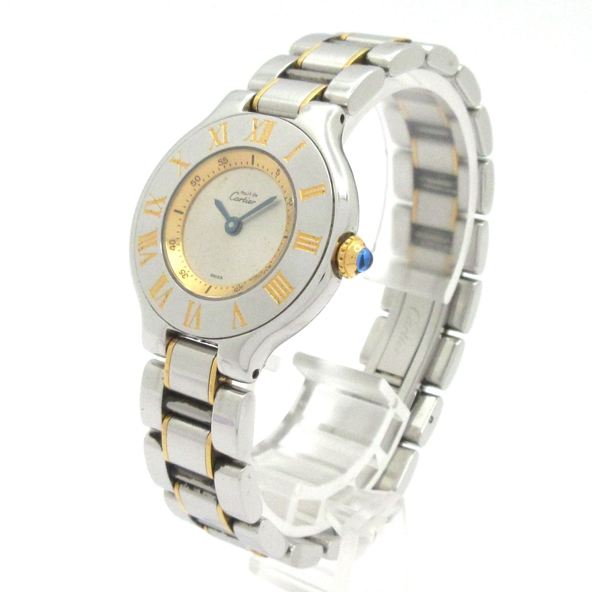 Cartier Watch Must 21 SM SS Silver — view 2