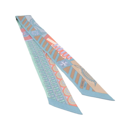 Hermes Twilly Scarf Blue