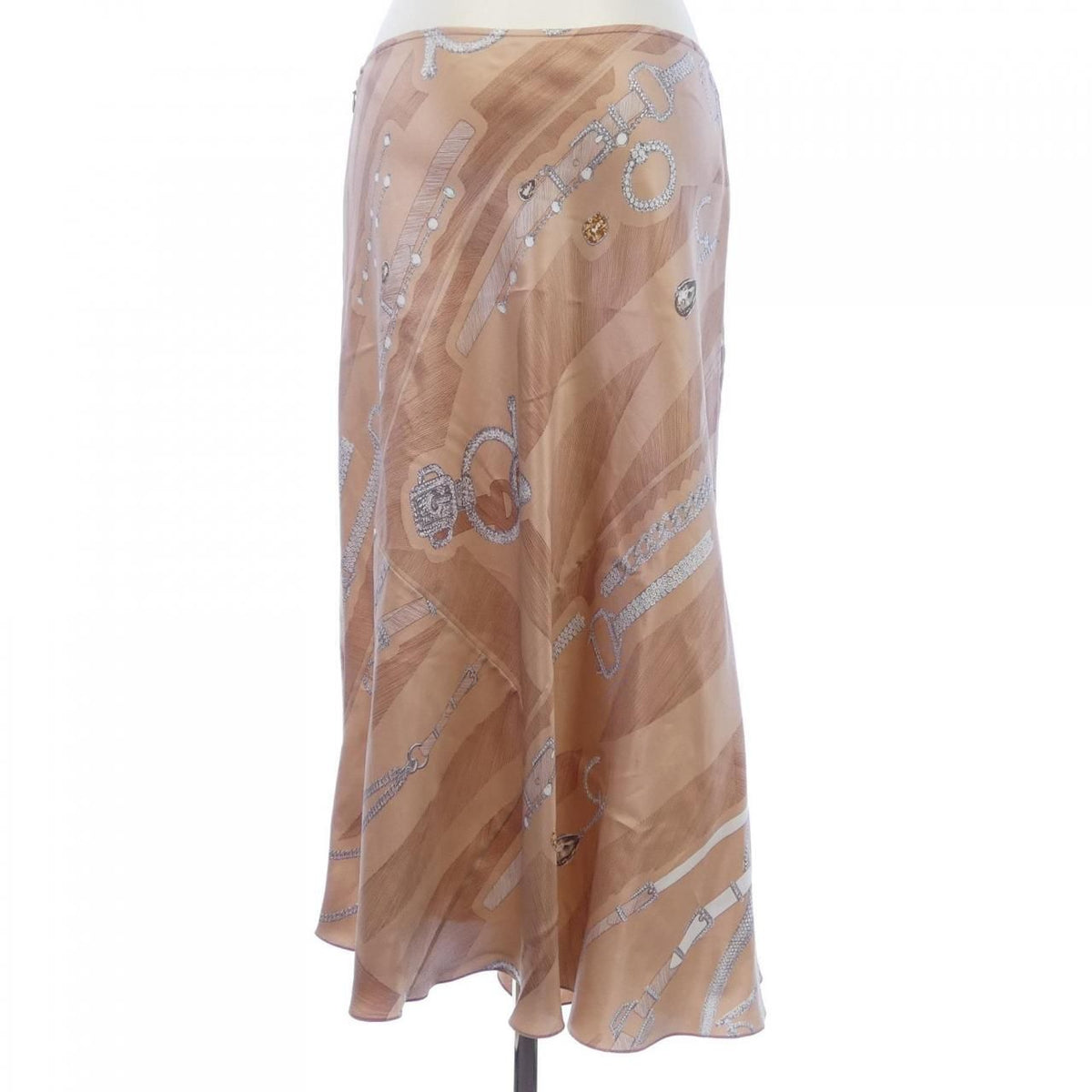 Hermes Twillaine Skirt Pink — view 2