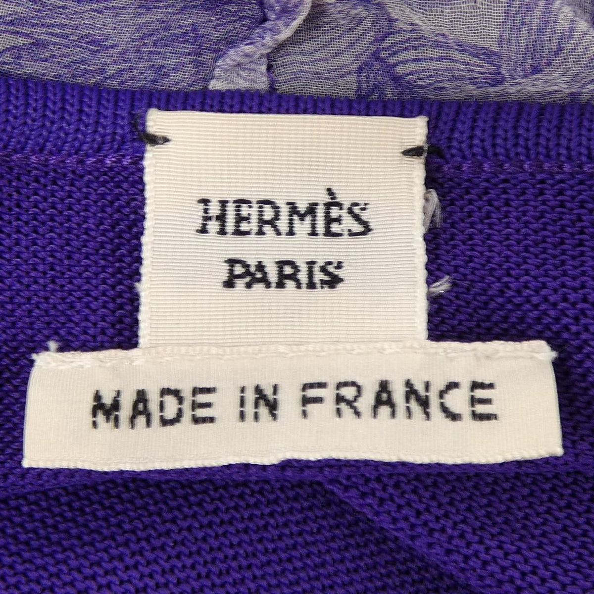 Hermes Twillaine Bride de Gala en Finesse Cardigan — view 4