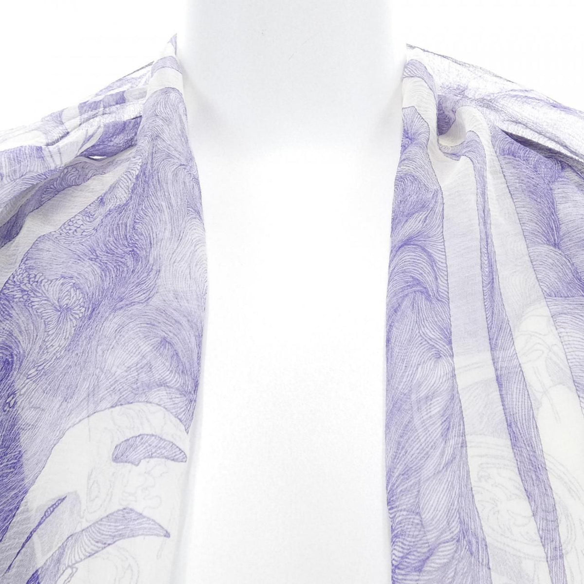 Hermes Twillaine Bride de Gala en Finesse Cardigan — view 5