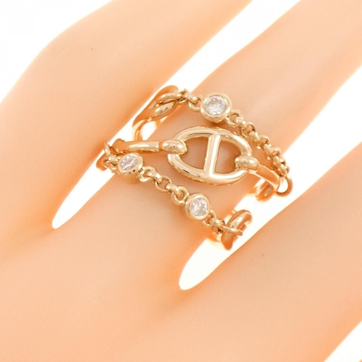Hermes Chaine D'ancre Chaos Ring — view 4