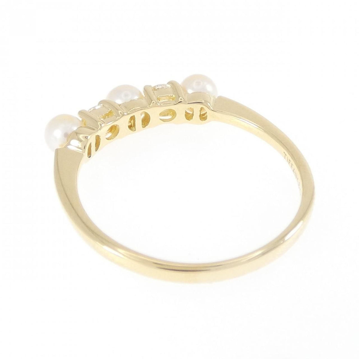Tiffany & Co Akoya Pearl Ring — view 3