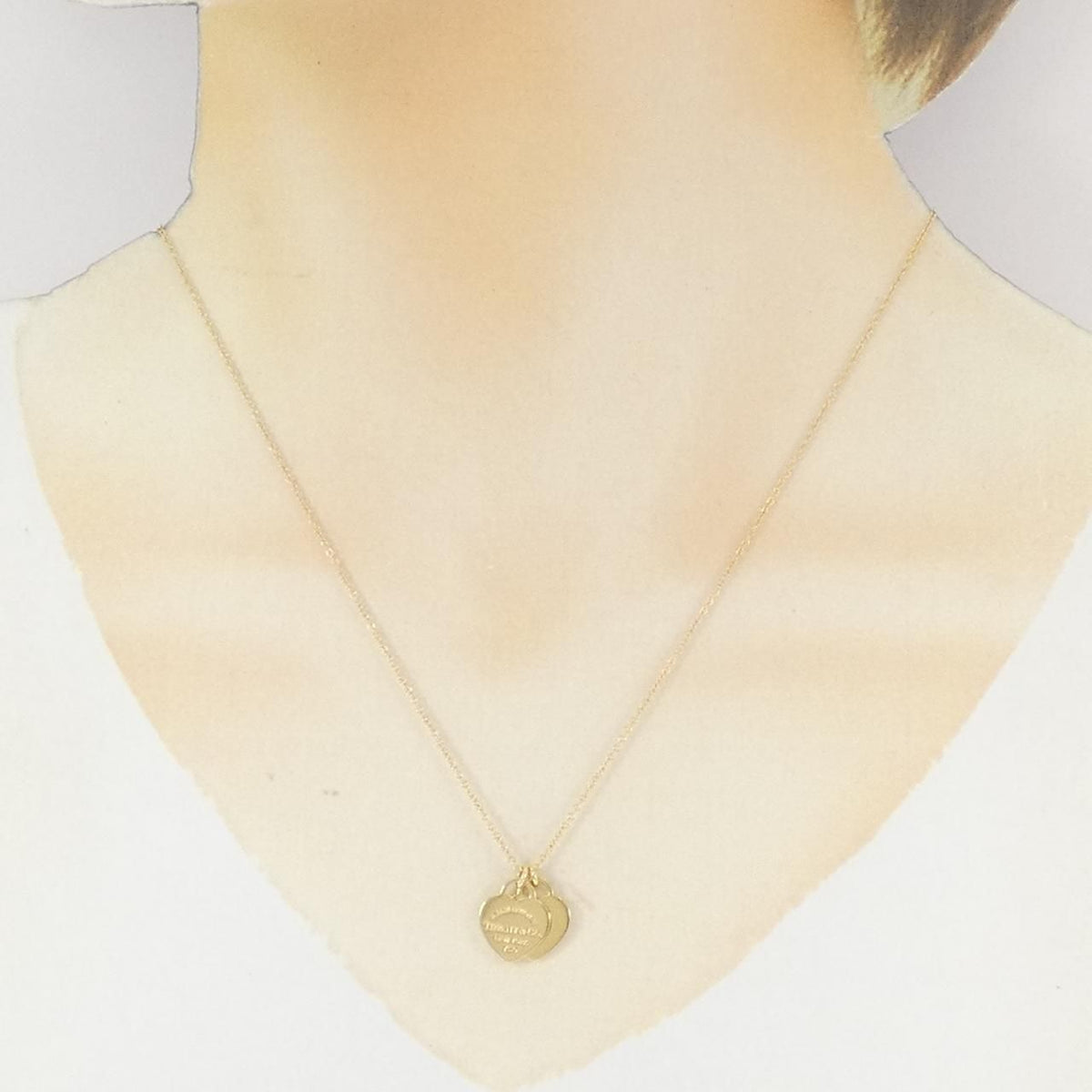 Tiffany & Co Return to Tiffany Double Heart Necklace — view 6