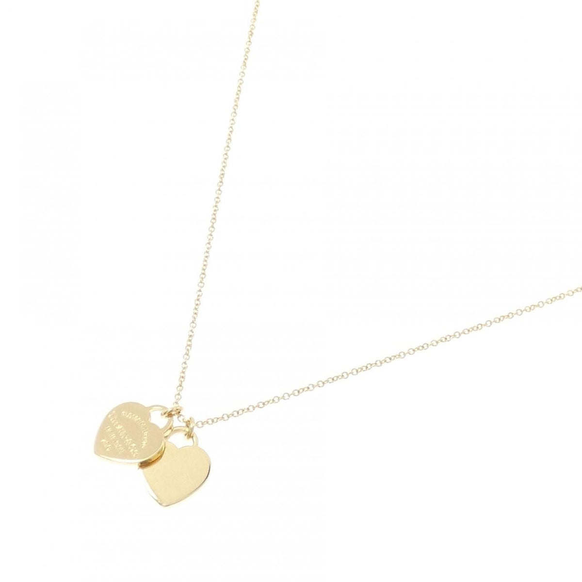 Tiffany & Co Return to Tiffany Double Heart Necklace — view 2